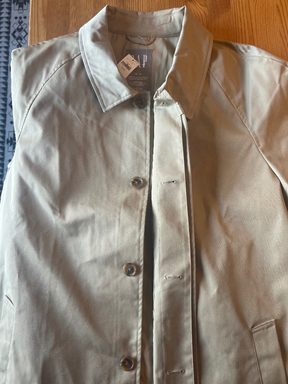 Men’s Gap NWT Trench Coat XL